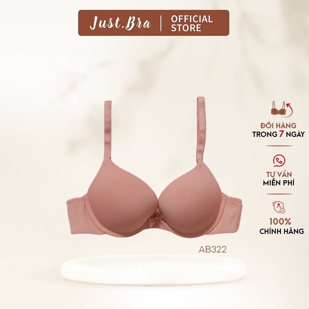 [Mã WABRJB031 giảm 10% đơn 99k] Áo ngực có gọng Just Bra mút lên form xinh AB322_dây to | BigBuy360 - bigbuy360.vn