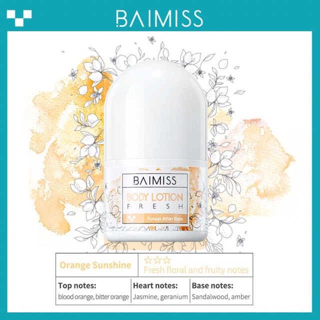 Lăn khử mùi cơ thể 24h BAIMISS nội địa trung | BigBuy360 - bigbuy360.vn