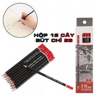 HỘP 12 CÂY BÚT CHÌ DELI 2B _SỈ TOÀN QUỐC
