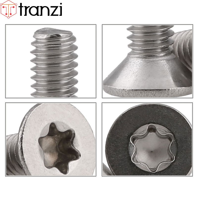 Vít hoa thị 6 cạnh đầu bằng inox 304 M3