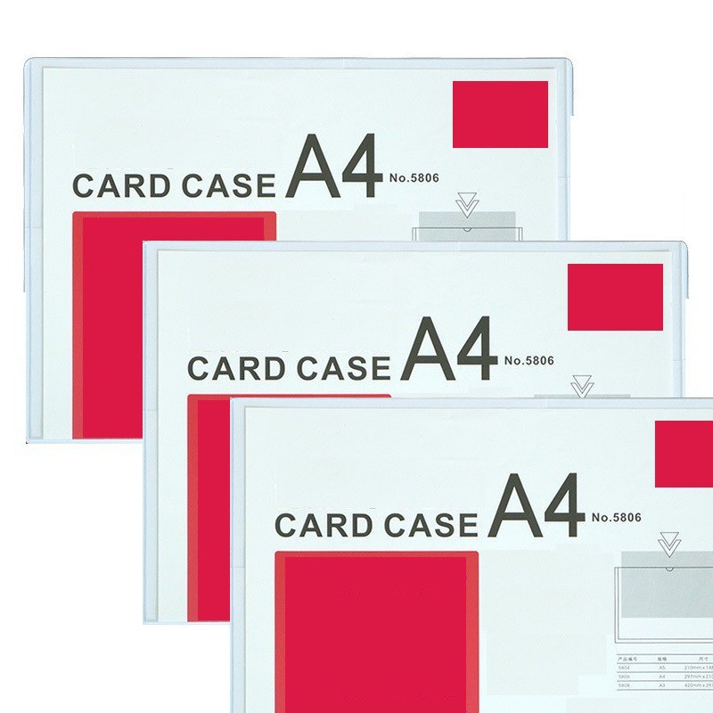 Bìa Nhựa Cứng - CARD CASE DELI (1 cái)