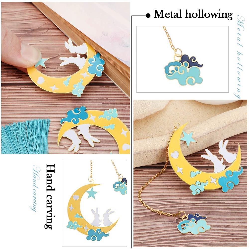 LANSEL Thẻ Đánh Dấu Trang Sách Bằng Đồng Thau Phối Tua Rua Phong Cách Trung Hoa Cổ Điển