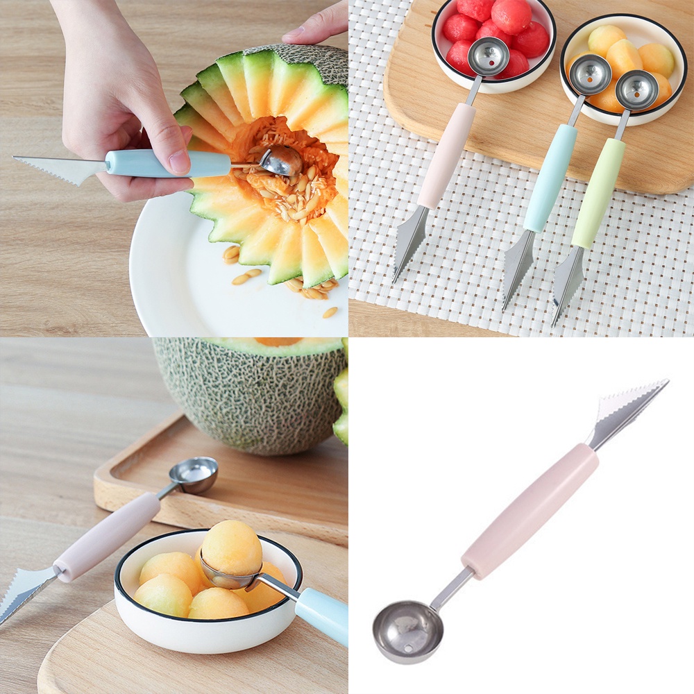 Muỗng múc kem / dưa hấu đa năng bằng thép không gỉ chất lượng cao