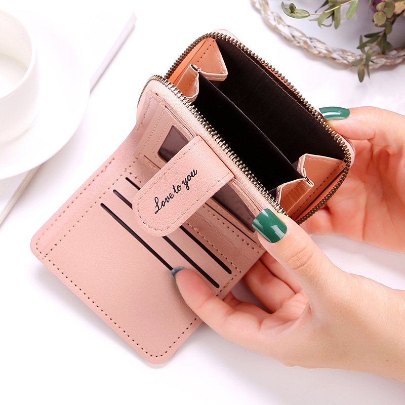 Ví nữ cầm tay mini khóa kéo Phong Cách Hàn Quốc nhiều ngăn TAHYCO VN52
