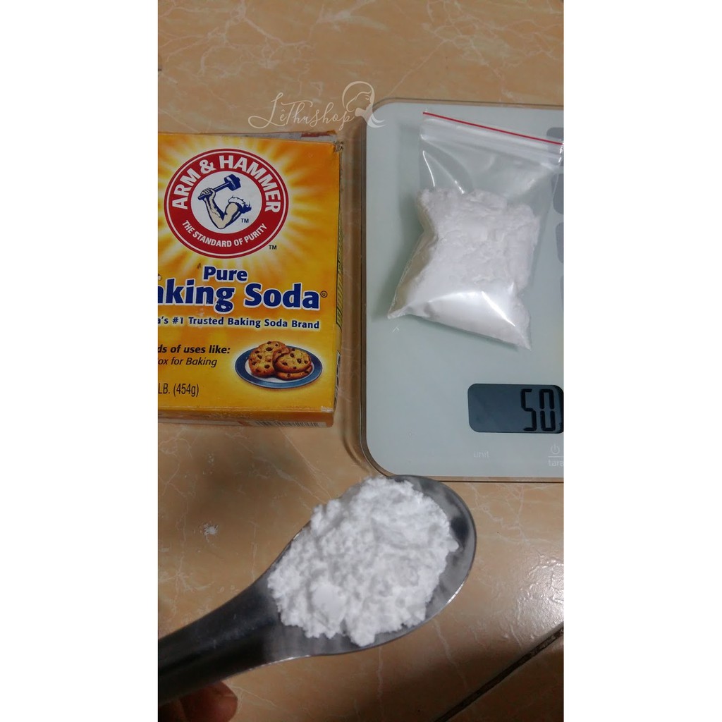 [50g - Gói dùng thử]  Baking Soda Mỹ đa năng