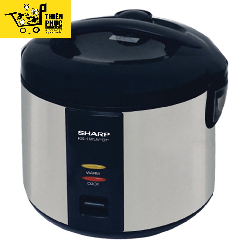 Thiên Phúc Store - Nồi Cơm Điện Nắp Gài Sharp KS-19TJVST (1.8L) - Hàng chính hãng