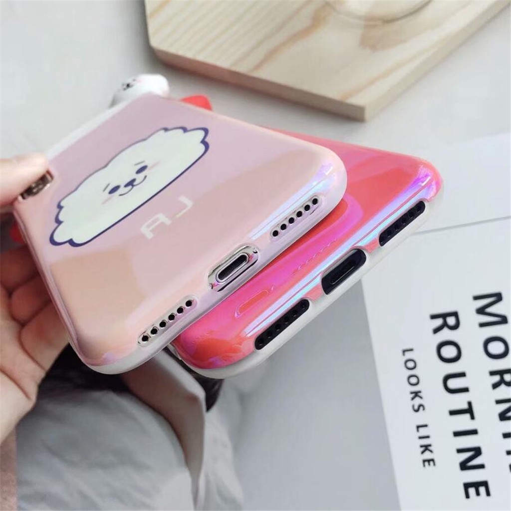 Bangtan Boys BtsTATA Slim Silicone TPU Soft Phone Case For iPhone | BigBuy360 - bigbuy360.vn