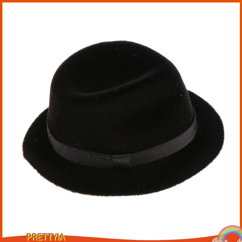 Mô Hình Nón Quý Ông Màu Đen Tỉ Lệ 1 / 6 Cho Mô Hình 12 "