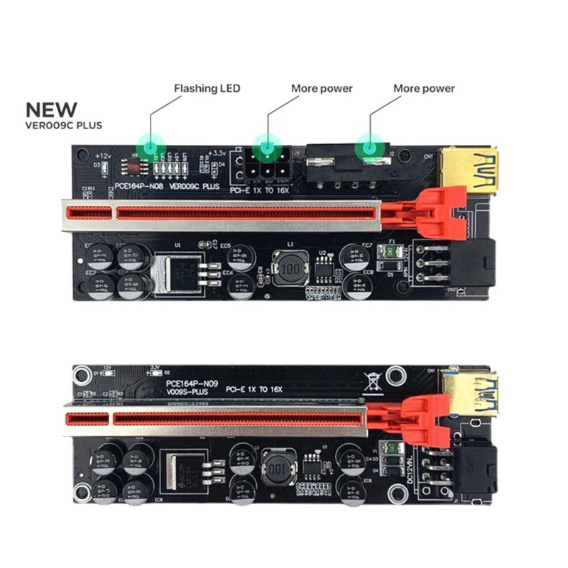 Card Đồ Họa Pci-E 1x 16x Riser Foe009C
