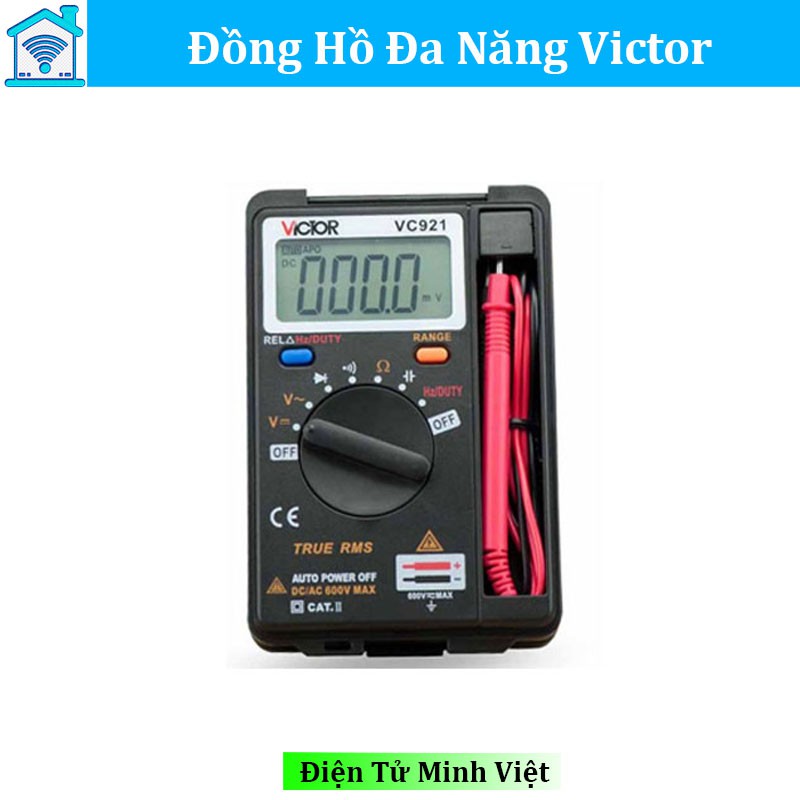 Đồng Hồ Đa Năng Cầm Tay VICTOR VC921