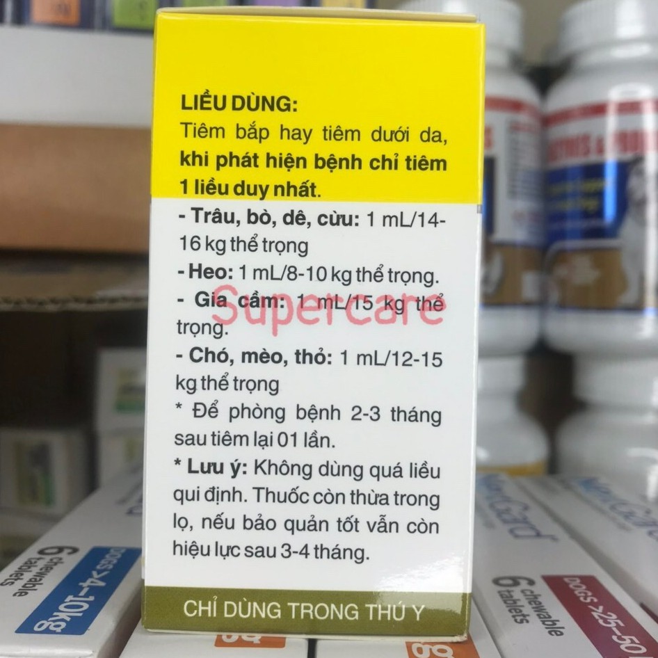 Vimectin Nội Ngoại Ký Sinh Trùng Chó Mèo & Gia Cầm