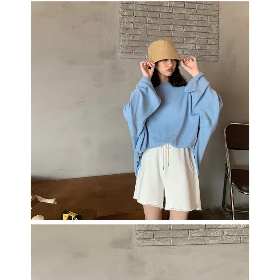 (FREESHIP 99K) ÁO THUN COTTON DÀI TAY  FOM RỘNG UNIESX NAM NỮ THỜI TRANG | BigBuy360 - bigbuy360.vn