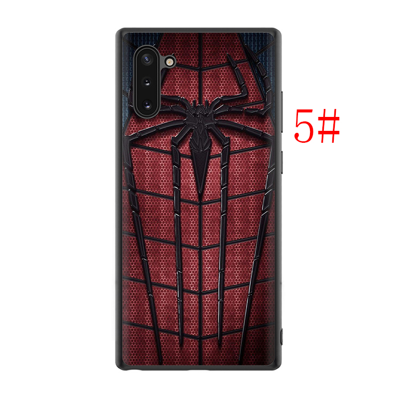 Ốp điện thoại silicon dẻo in hình truyện tranh Marvel SpiderMan T114 cho Samsung S7 Edge S8 S9 S10 Lite Plus S10E