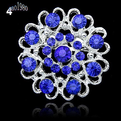 Ghim CàI ÁO HìNh Hoa ĐíNh Kim Cương Giả LấP LáNh ThờI Trang Cho Nữ