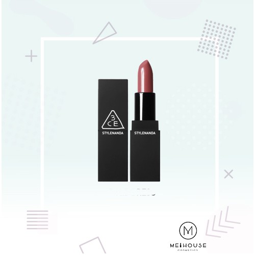 Son Thỏi Lì 3CE Lip Color Matte 908 ( WARM&amp;SWEET - CAM ĐẤT)