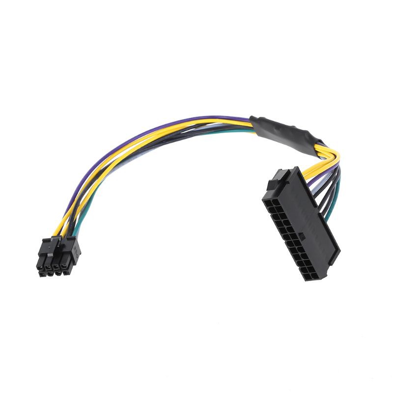 Dây cáp chuyển đổi nguồn điện Atx 24p sang 8p Cho Dell 24pin sang 8pin Optiplex 3020 7020 9020