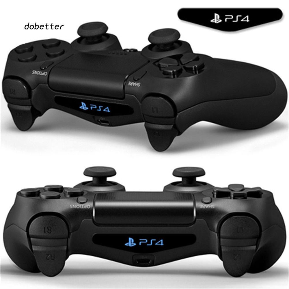 Set 2 nhãn dán đèn LED cho tay cầm điều khiển chơi game Sony PS4 Pro Slim