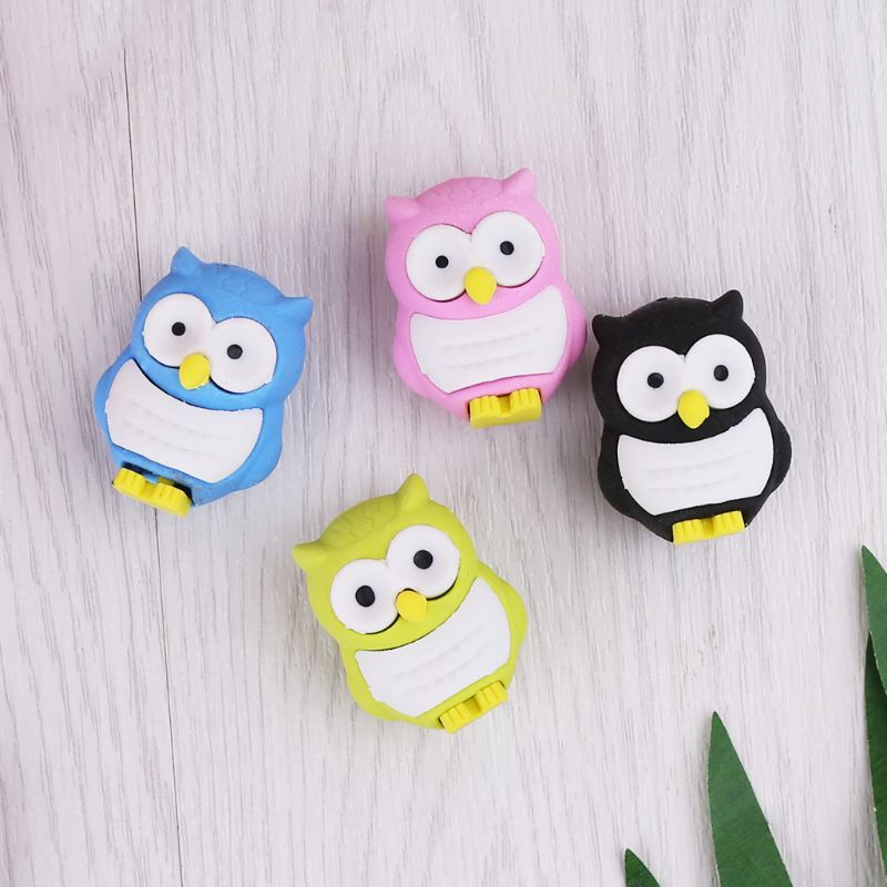 Cục Tẩy Hình Chim Cú 3D Xinh Xắn Dành Cho Bé