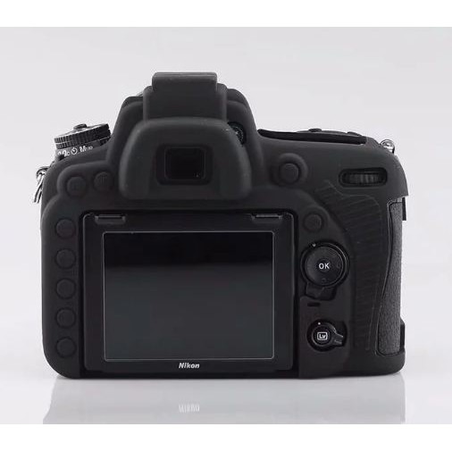 Vỏ cao su máy ảnh nikon D750 bảo vệ body tránh va đập trầy xước