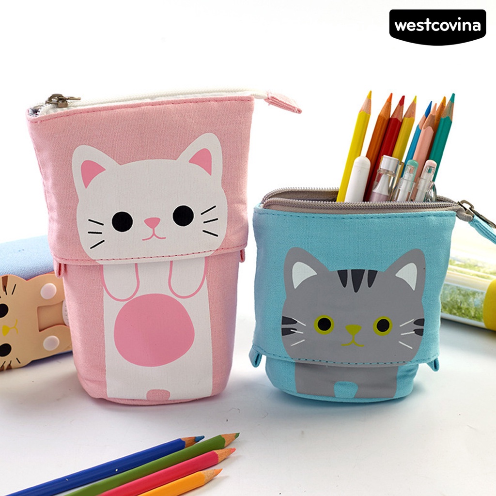 [Hot]✍Ốp Túi Vải Canvas In Họa Tiết Hoạt Hình Dễ Thương Có Thể Điều Chỉnh Tiện Dụng