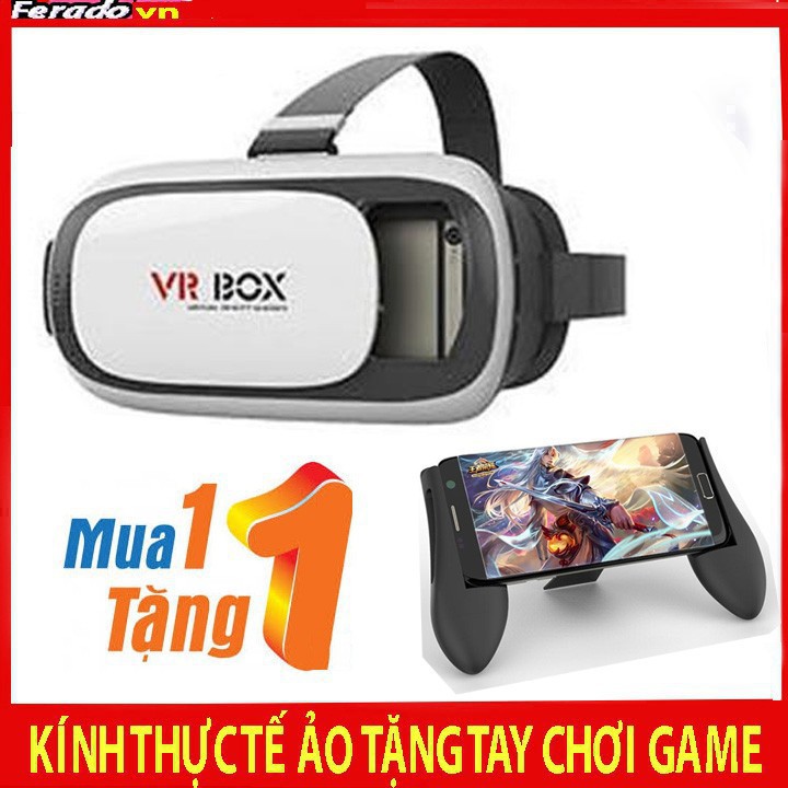 [XẢ KHO] Kính thực tế ảo tặng tay cầm chơi game