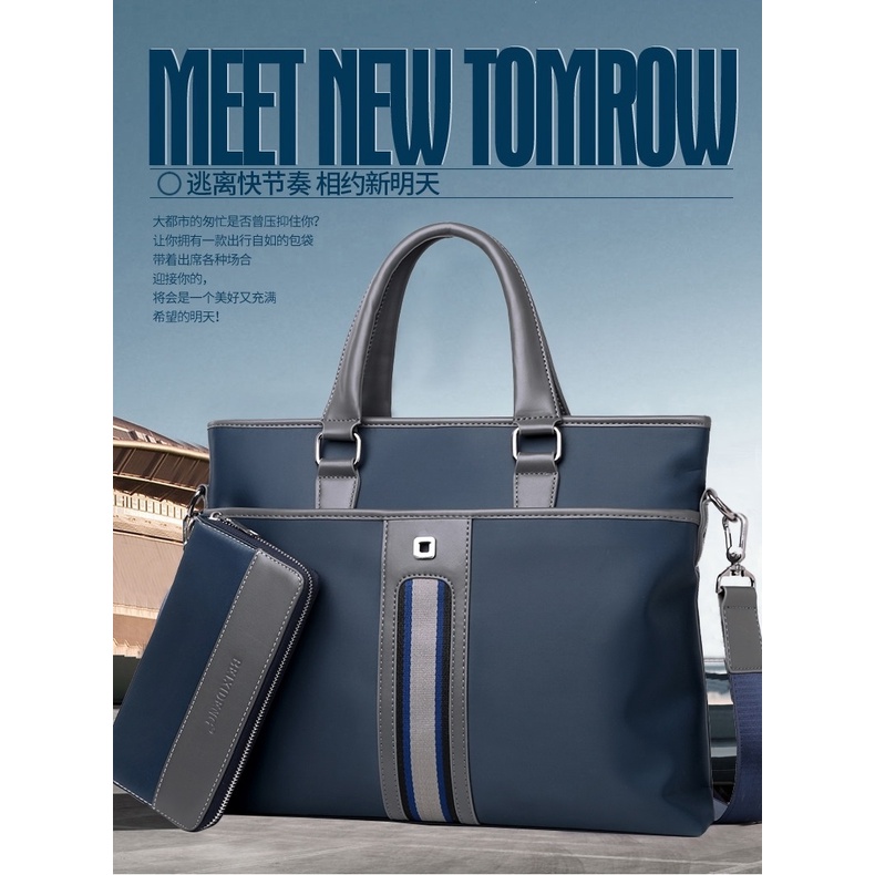 Túi xách vải Oxford thời trang dành cho nam NSGSB3 | BigBuy360 - bigbuy360.vn