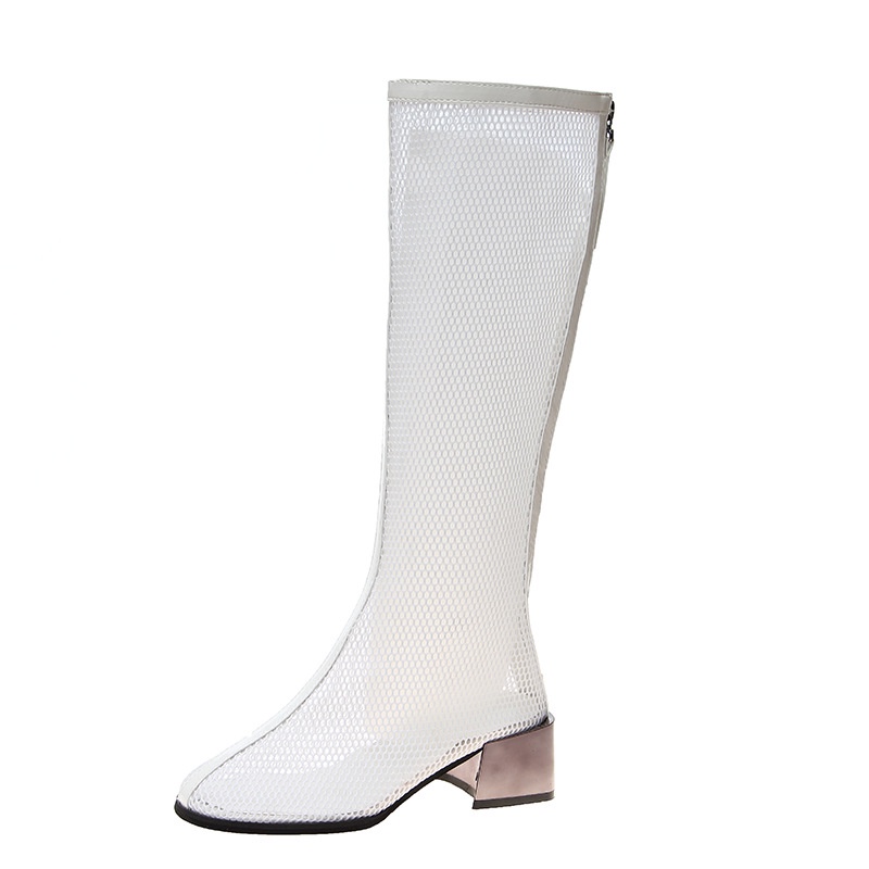 Giày Bốt Cổ Cao Phong Cách Âu Mỹ Thời Trang Cho Nữ