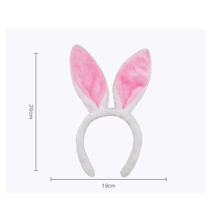 Cài tóc tai thỏ co giãn dễ thương dành cho bé gái