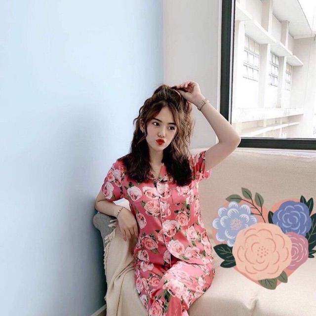 Combo bộ lụa cộc dài