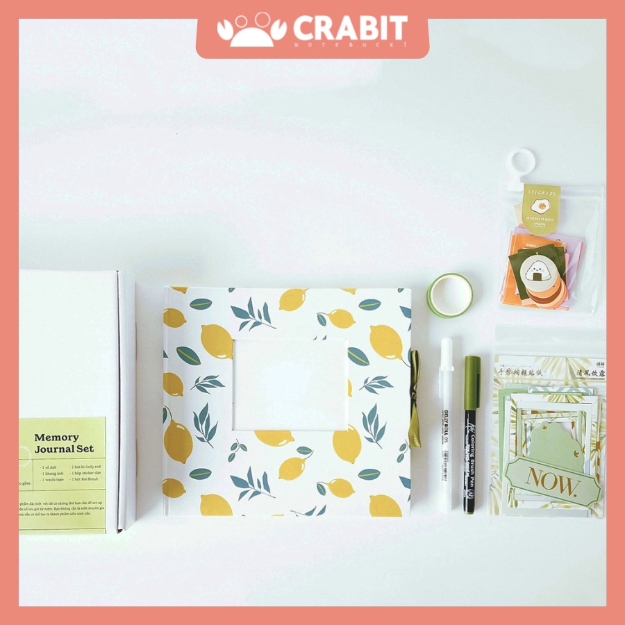 Combo Memory Journal - Crabit Happy Box - Happy Moments
