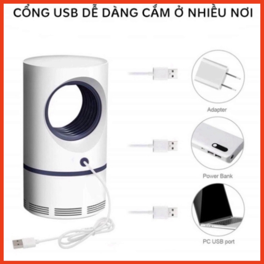 Đèn bắt muỗi Thông Minh Usb FREESHIPMáy bắt muỗi thông minh diệt côn trùng hiệu quả an toàn