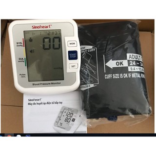 Combo máy đo đường huyết safe accu + máy đo huyết áp sinoheart chính hãng - ảnh sản phẩm 7