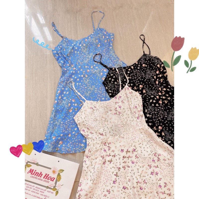 Váy dây hoa nhí F21 dư xịn
