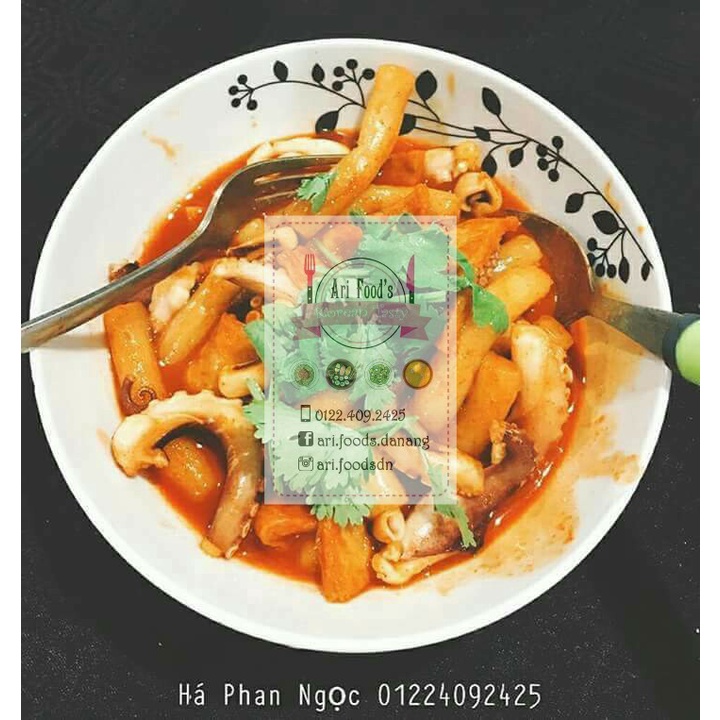 Tokbokki Truyền Thống 500gram Không Kèm Sốt