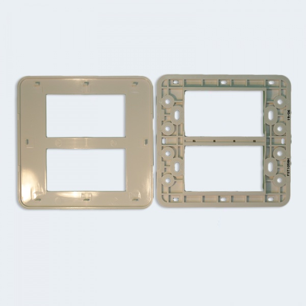 Mặt che 6 thiết bị, size S  hãng Scheneider Electric