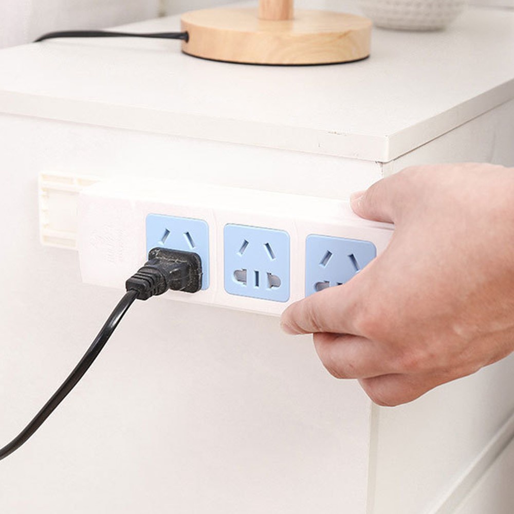 Móc Dán Tường Treo Ổ Cắm Điện, Cục Phát Wifi Với Miếng Dán Keo Trong Siêu Chắc 88062 Lamon Store