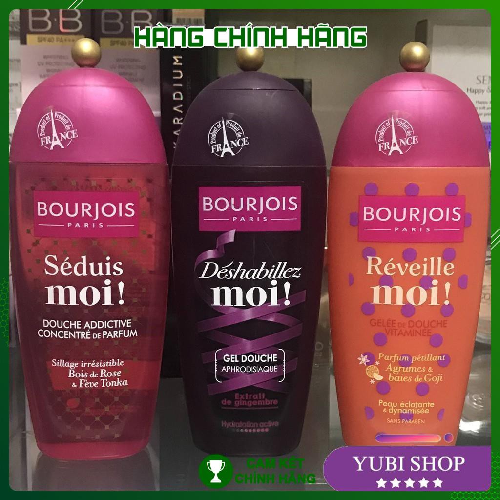 [HÀNG AUTH] SỮA TẮM BOURJOIS - PHÁP - SỮA TẮM NƯỚC HOA BOURJOIS PARIS SUBLIME MOI | BigBuy360 - bigbuy360.vn