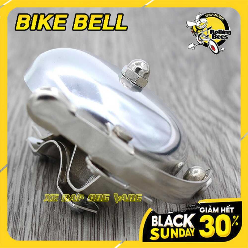 Chuông xe đạp Biycle Bell hình nấm, âm thanh vang xa nhẹ nhàng thiết kế dễ tháo lắp