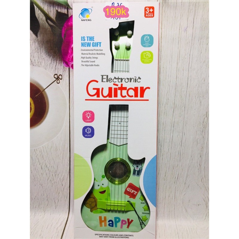 Đồ chơi Đàn guitar pin có dây đàn thật