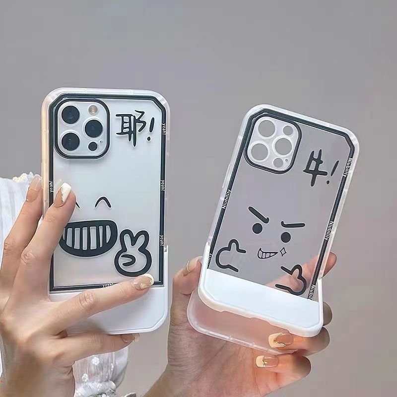Ốp Điện Thoại TPU Mềm Trong Suốt Họa Tiết Hoạt Hình Dễ Thương Cho IPhone 13 12 11 Pro MAX X XS MAX XR 6 7 8 Plus