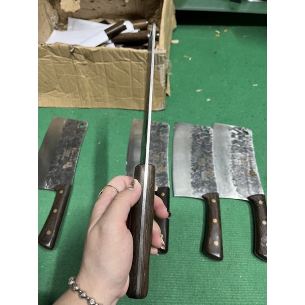 Siêu phẩm Dao chặt hàng bãi Nhật mới 98% Hiệu Aktatenki - Chuyên chặt gà vịt cực sắc bén