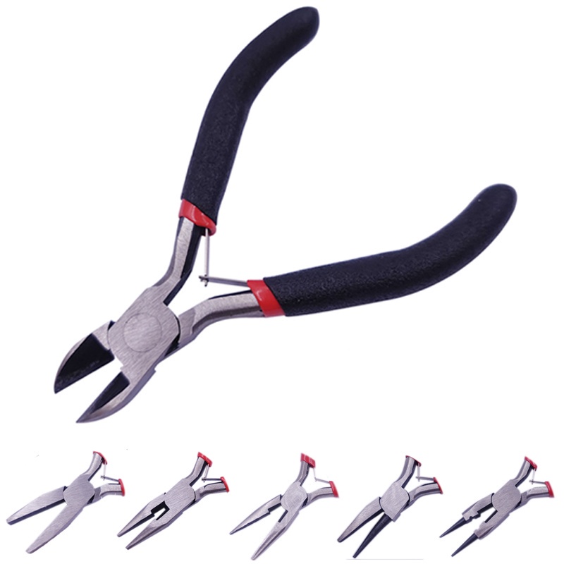Kìm mũi dẹt làm đồ trang sức thủ công 6 kiểu tự chọn