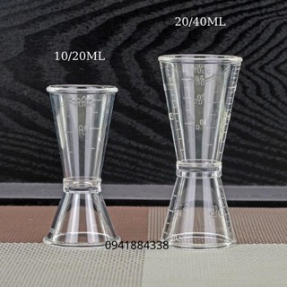 Zick Đong Nhựa Hai Đầu - ca đong 2 đầu 20/40ML