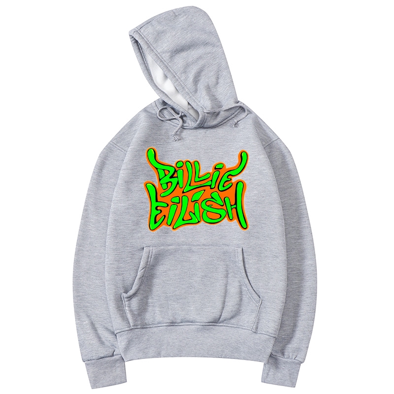 Áo Hoodie Chui Đầu In Hình Billie Eilish Thời Trang Cho Cặp Đôi | BigBuy360 - bigbuy360.vn