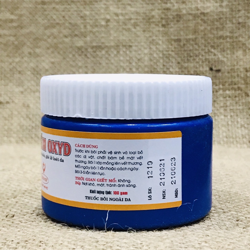 MỠ KẼM OXYD  - Bôi Ghẻ, Lở Loét Trên Da Chó Mèo & Gia Súc Khác