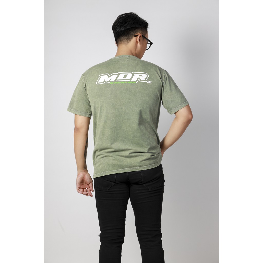 Áo thun form rộng tay lỡ unisex phông nam nữ Wash Cao Cấp Chính hãng Local Brand M STUDIO