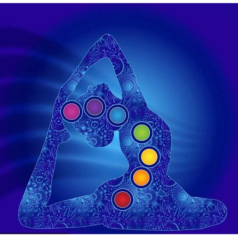 Sa Bộ Đá Chakra Tự Nhiên Dùng Làm Đồ Trang Sức Reiki