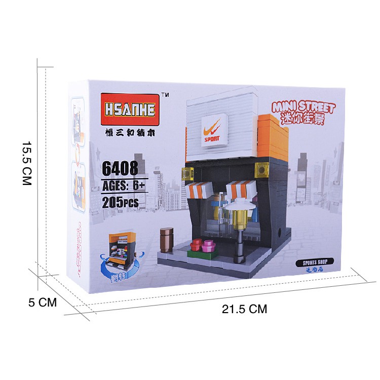 HSANHE Bộ Đồ Chơi Lắp Ráp Lego Mini Cho Bé