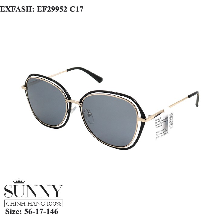 EF29952 - kính mát thời trang nữ Exfash chính hãng, bảo hành toàn quốc, thiết kế dễ đeo bảo vệ mắt