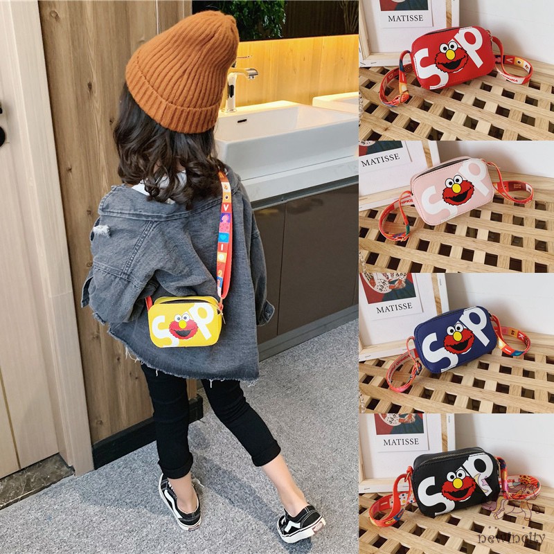 Túi Đeo Chéo In Hình Hoạt Hình Dễ Thương Cho Bé
